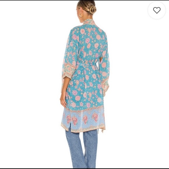 BNWT Spell Love Story Midi Robe S/M - Picture 8 of 17